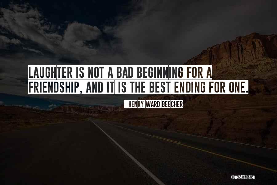 Ending Friendship Quotes By Henry Ward Beecher