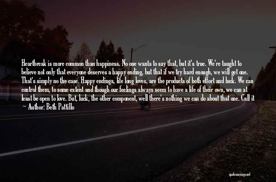 Ending Love Quotes By Beth Pattillo