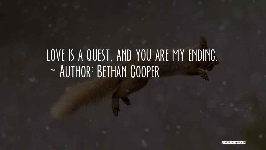 Ending Love Quotes By Bethan Cooper