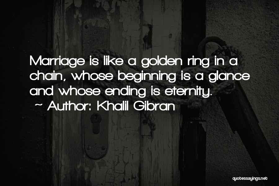 Ending Love Quotes By Khalil Gibran