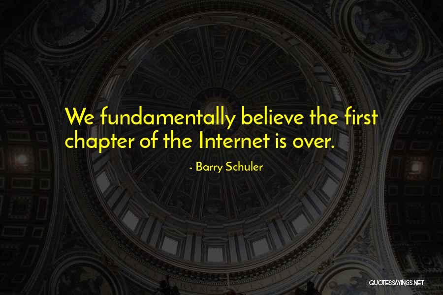 Ending Meetings Quotes By Barry Schuler