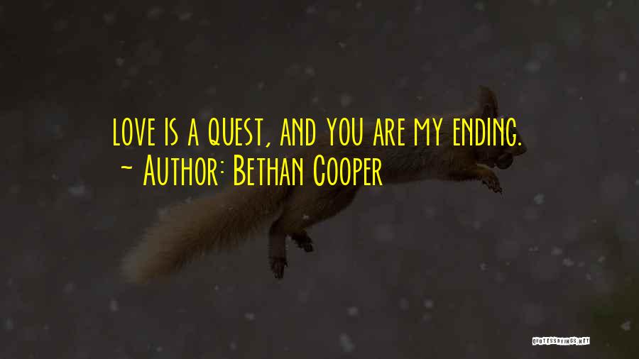 Ending Quotes By Bethan Cooper