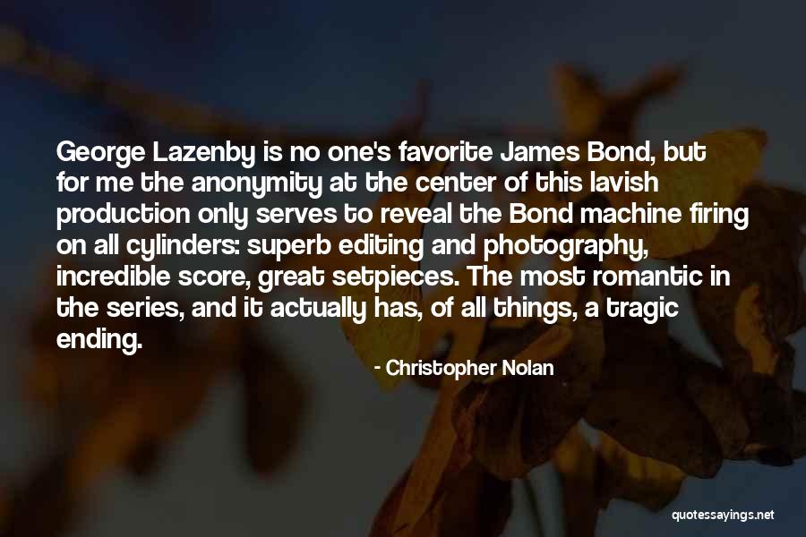 Ending Things Quotes By Christopher Nolan Ending Things Quotes By Christopher Nolan