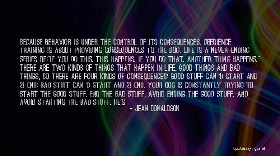 Ending Things Quotes By Jean Donaldson Ending Things Quotes By Jean Donaldson