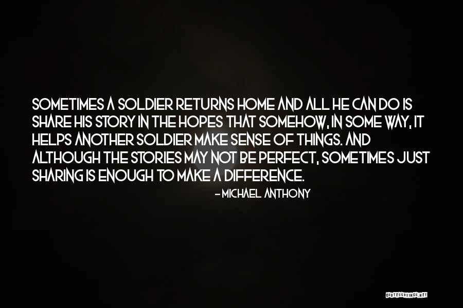 Ending War Quotes By Michael Anthony