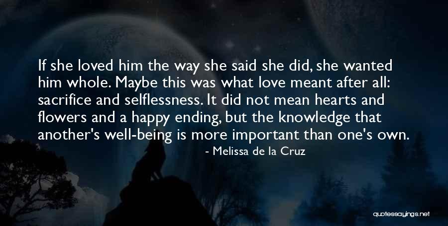 Ending Well Quotes By Melissa De La Cruz Ending Well Quotes By Melissa De La Cruz