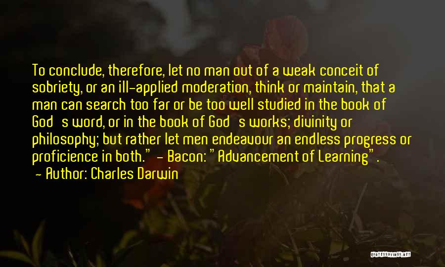 Endless Learning Quotes By Charles Darwin
