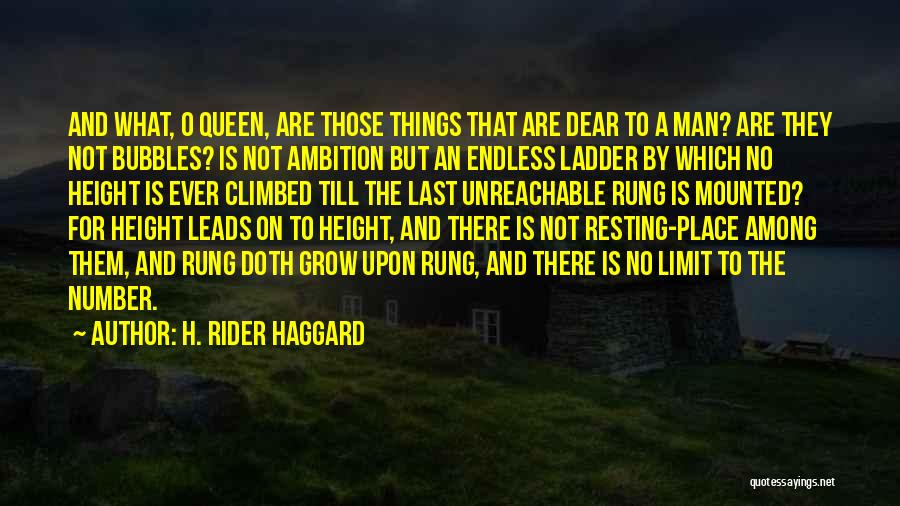 Endless Learning Quotes By H. Rider Haggard