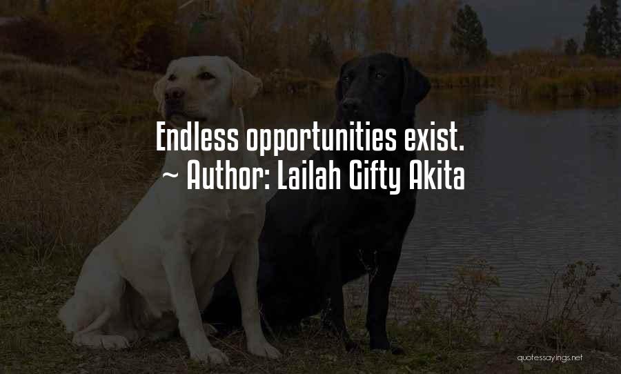 Endless Opportunities Quotes By Lailah Gifty Akita