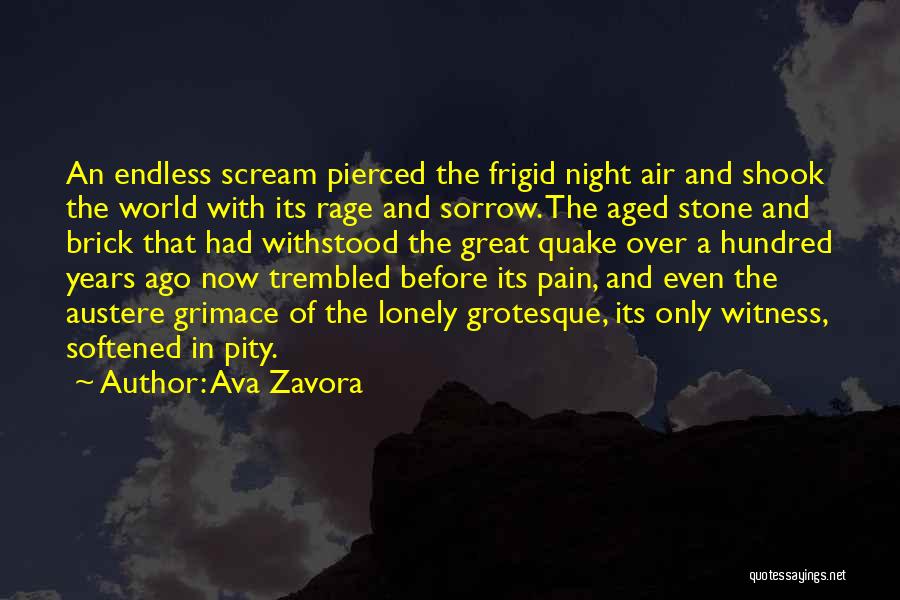 Endless Pain Quotes By Ava Zavora