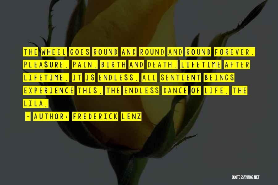 Endless Pain Quotes By Frederick Lenz