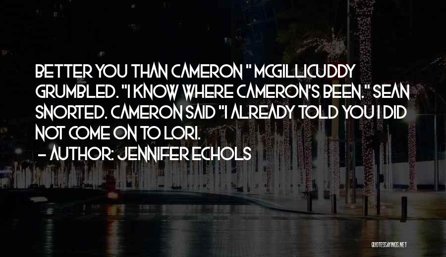 Endless Summer Jennifer Echols Quotes By Jennifer Echols