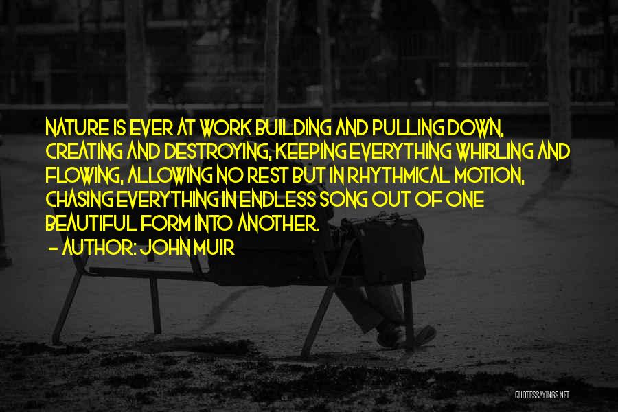 Endless Work Quotes By John Muir