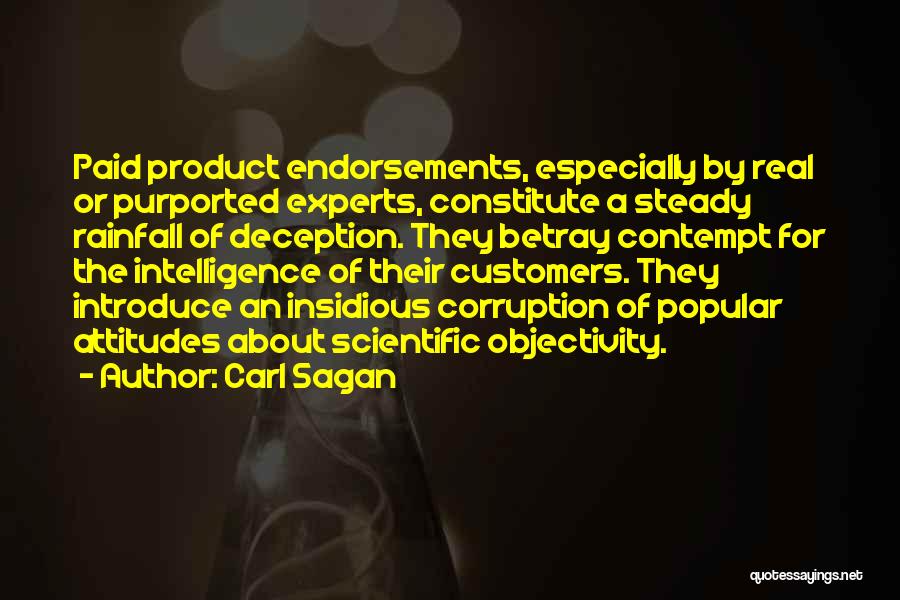 Endorsements Quotes By Carl Sagan
