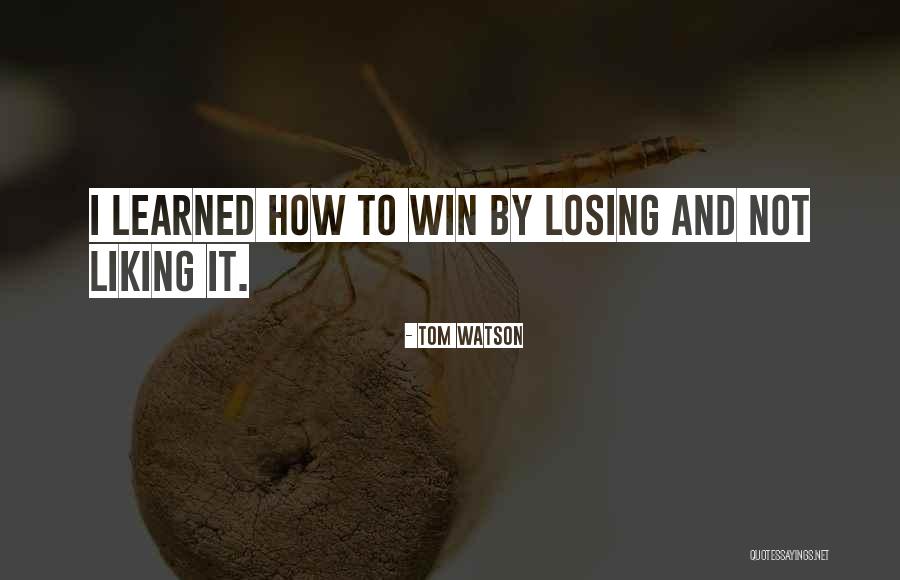Endosperm Corn Quotes By Tom Watson