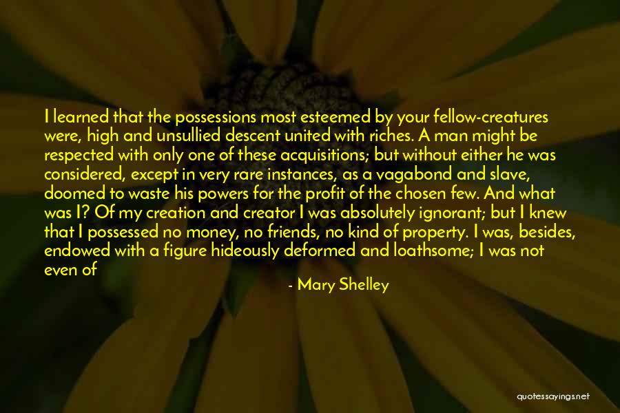Endowed From On High Quotes By Mary Shelley Endowed From On High Quotes By Mary Shelley