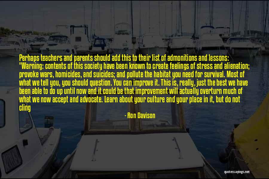 Endrew Quotes By Ron Davison Endrew Quotes By Ron Davison