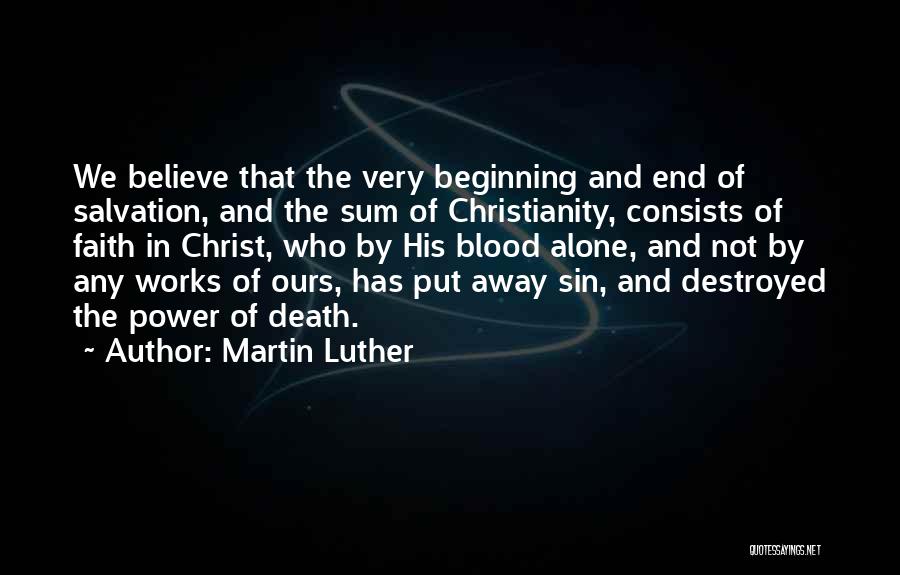 Ends And Beginnings Quotes By Martin Luther