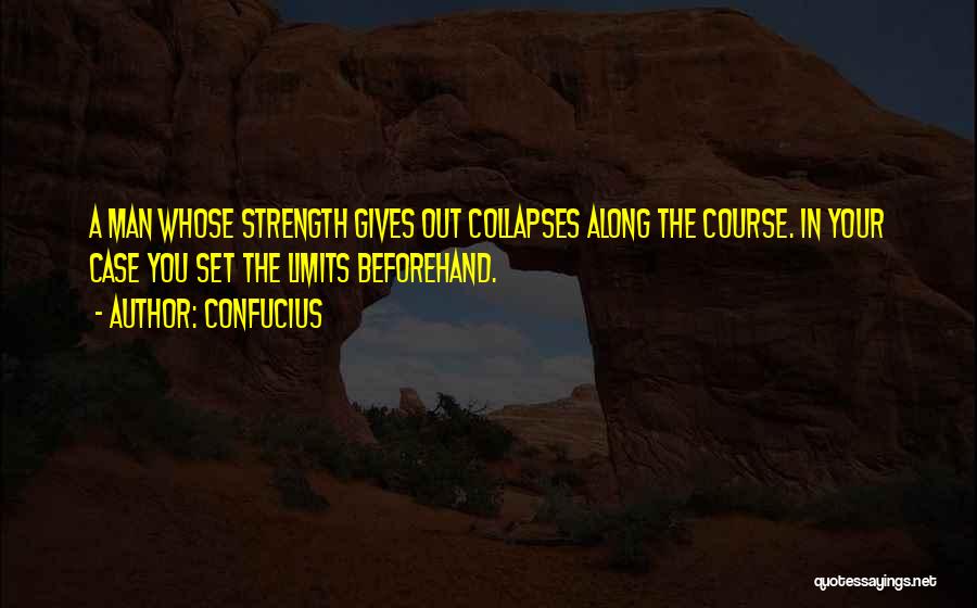 Endurance In Life Quotes By Confucius