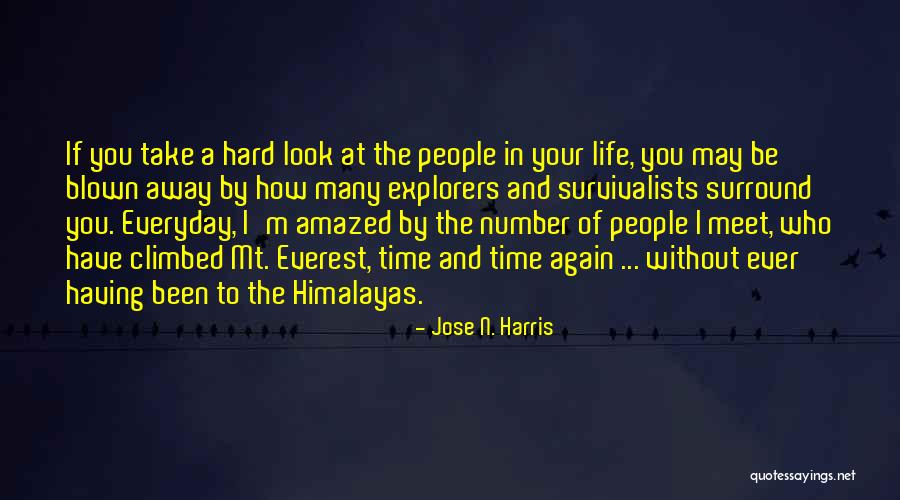 Endurance In Life Quotes By Jose N. Harris