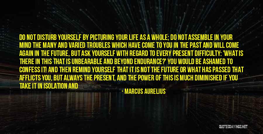 Endurance In Life Quotes By Marcus Aurelius