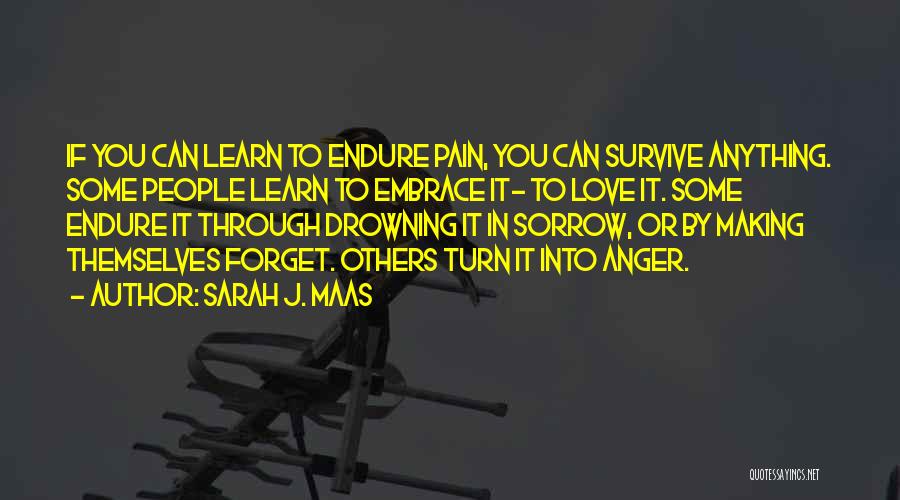 Endurance Pain Quotes By Sarah J. Maas