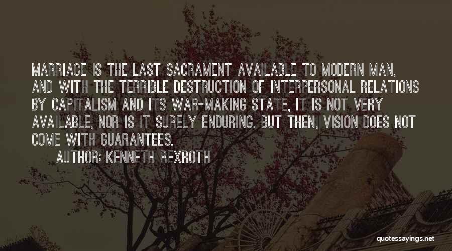 Enduring Marriage Quotes By Kenneth Rexroth