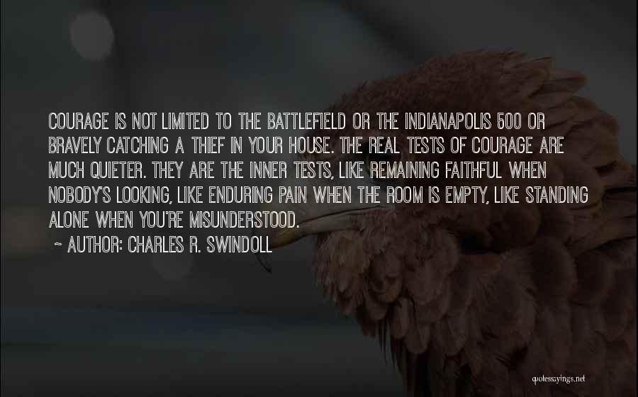 Enduring Pain Quotes By Charles R. Swindoll