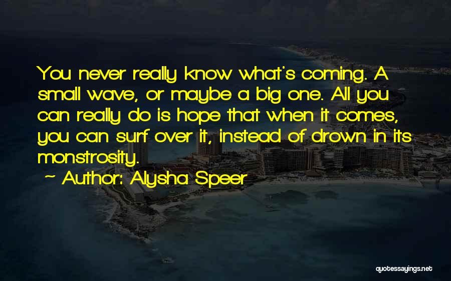 Enduring Trials Quotes By Alysha Speer