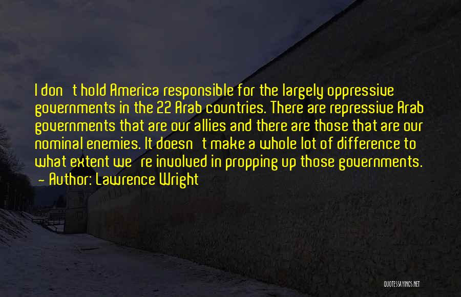 Enemies And Allies Quotes By Lawrence Wright
