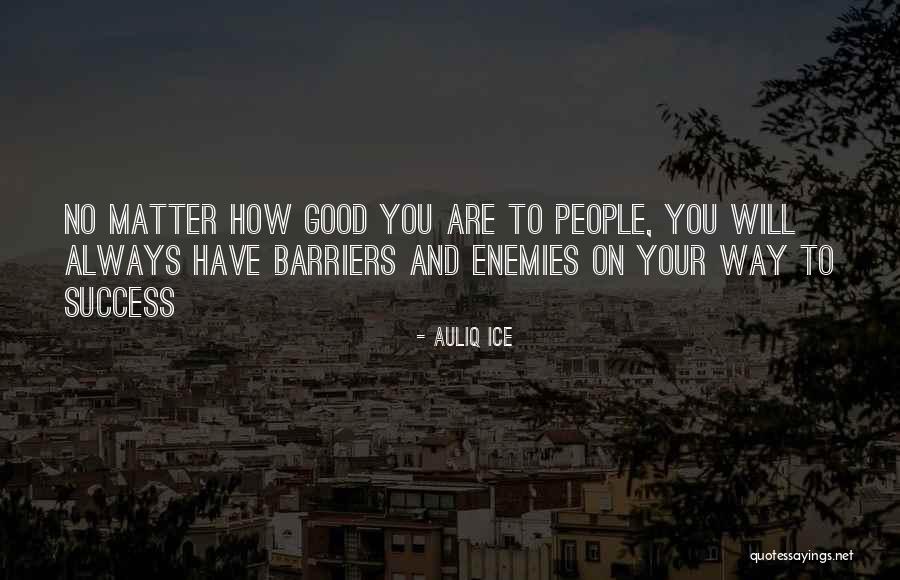 Enemies And Success Quotes By Auliq Ice Enemies And Success Quotes By Auliq Ice