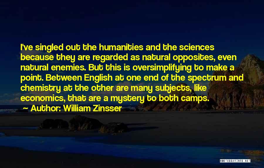 Enemies English Quotes By William Zinsser