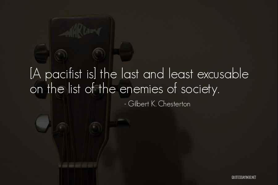 Enemies List Quotes By Gilbert K. Chesterton Enemies List Quotes By Gilbert K. Chesterton