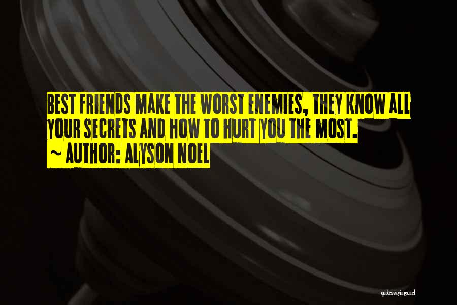 Enemies To Friends Quotes By Alyson Noel