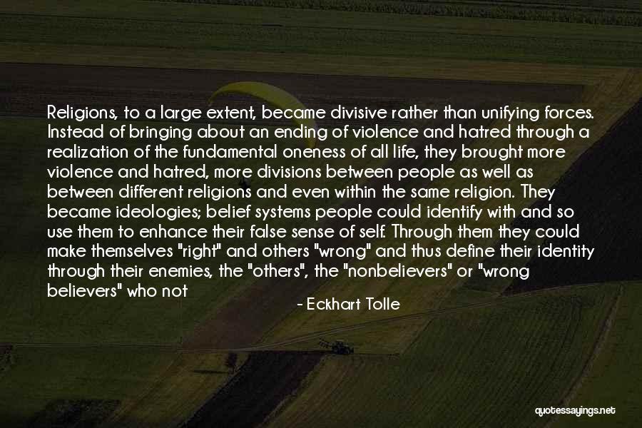 Enemies Within Quotes By Eckhart Tolle