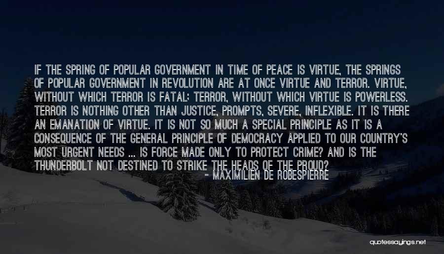 Enemies Within Quotes By Maximilien De Robespierre