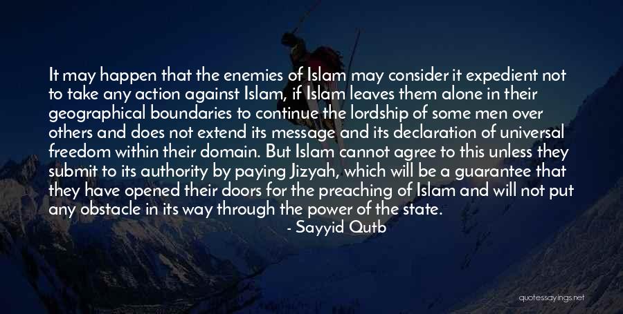 Enemies Within Quotes By Sayyid Qutb