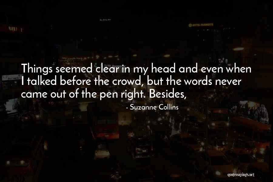 Enemigos Intimos Quotes By Suzanne Collins Enemigos Intimos Quotes By Suzanne Collins