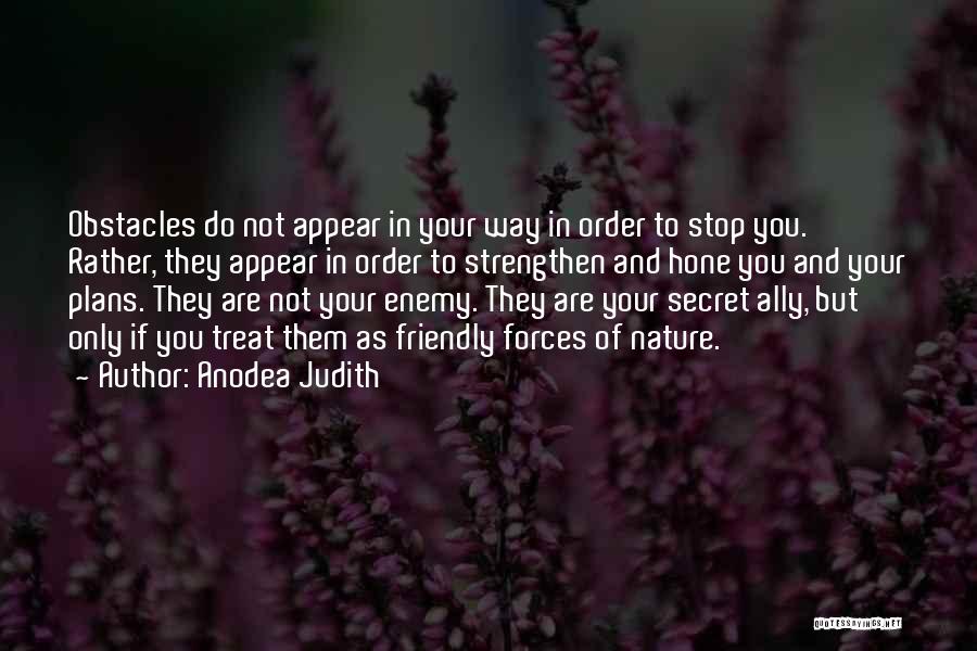 Enemy Ally Quotes By Anodea Judith