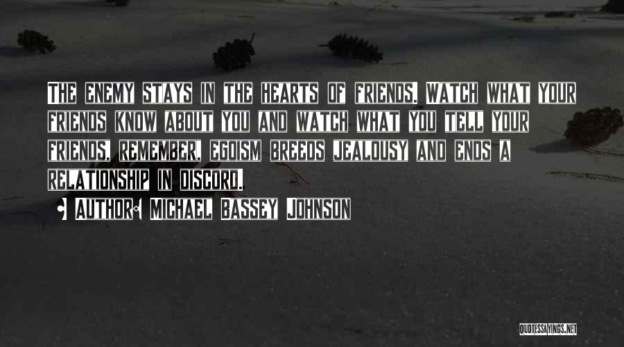 Enemy And Jealousy Quotes By Michael Bassey Johnson