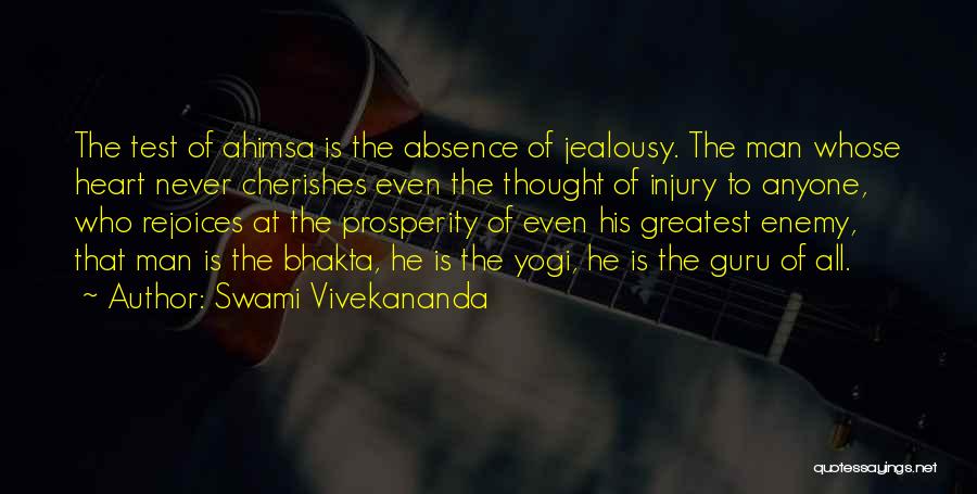 Enemy And Jealousy Quotes By Swami Vivekananda