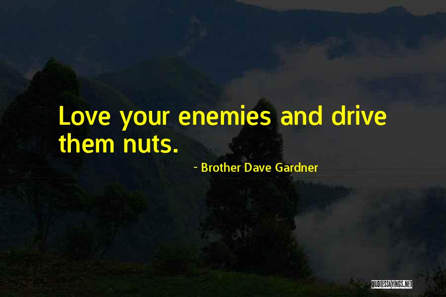 Enemy Brother Quotes By Brother Dave Gardner