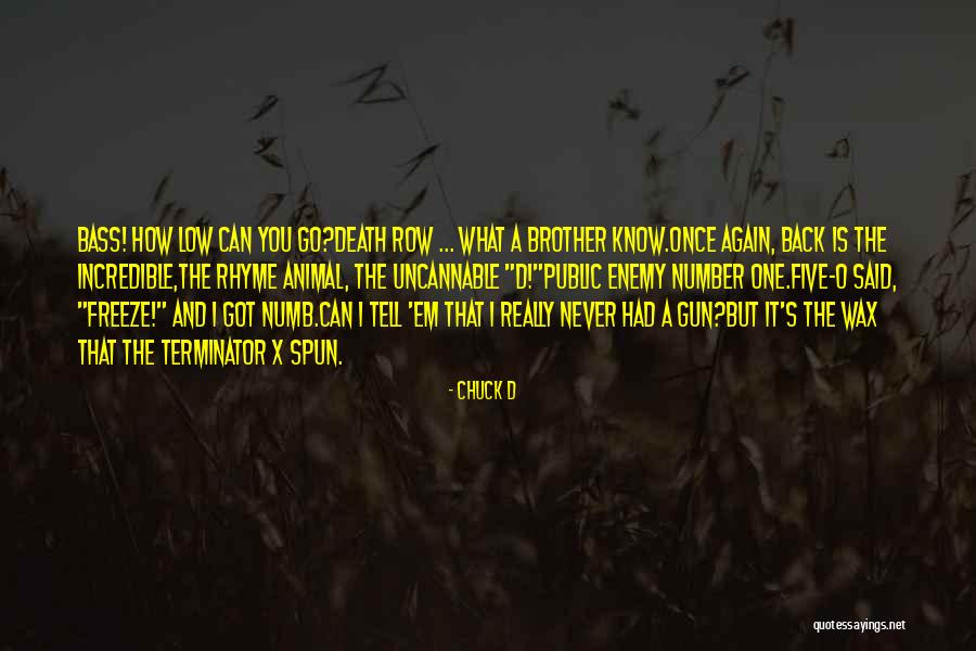 Enemy Brother Quotes By Chuck D