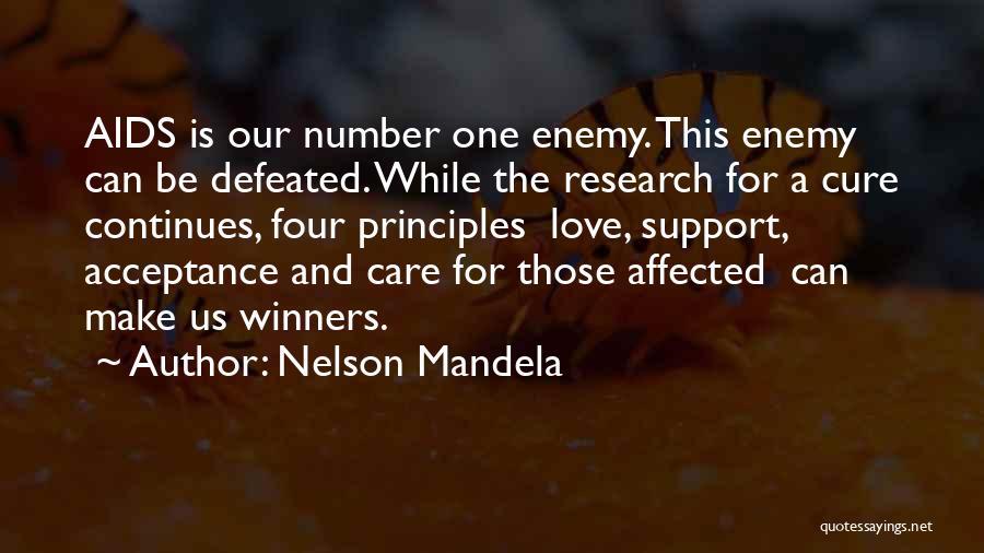Enemy Defeated Quotes By Nelson Mandela
