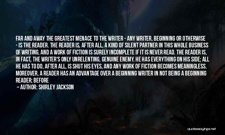 Enemy Defeated Quotes By Shirley Jackson