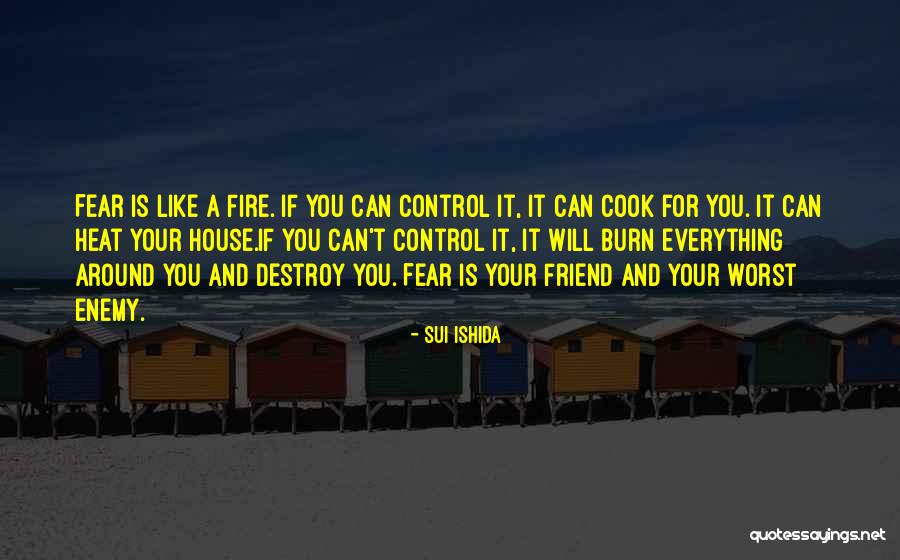 Enemy Fear Quotes By Sui Ishida Enemy Fear Quotes By Sui Ishida