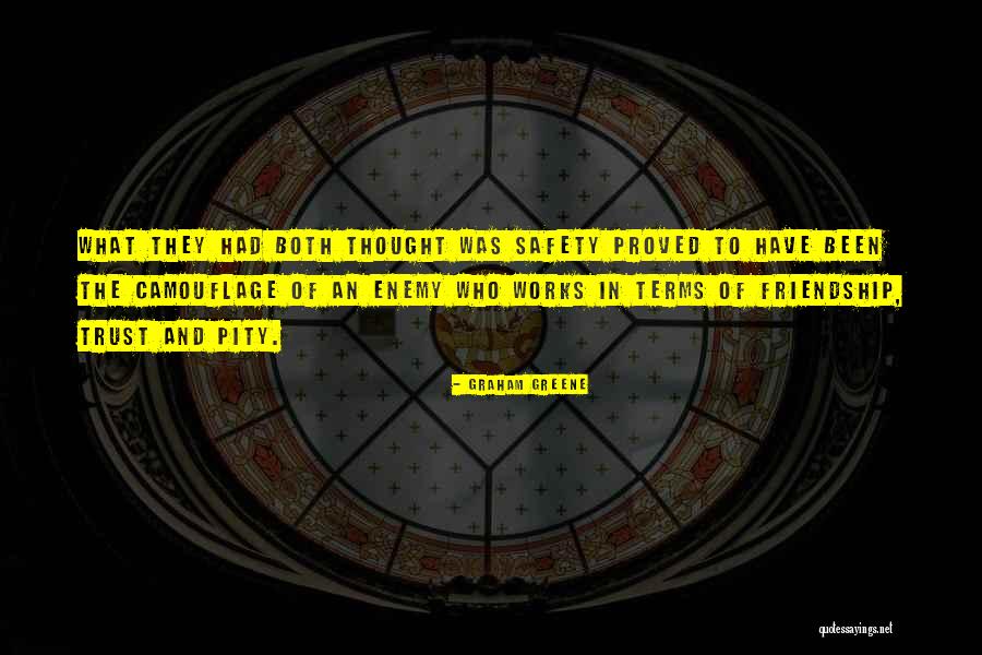 Enemy Friendship Quotes By Graham Greene Enemy Friendship Quotes By Graham Greene