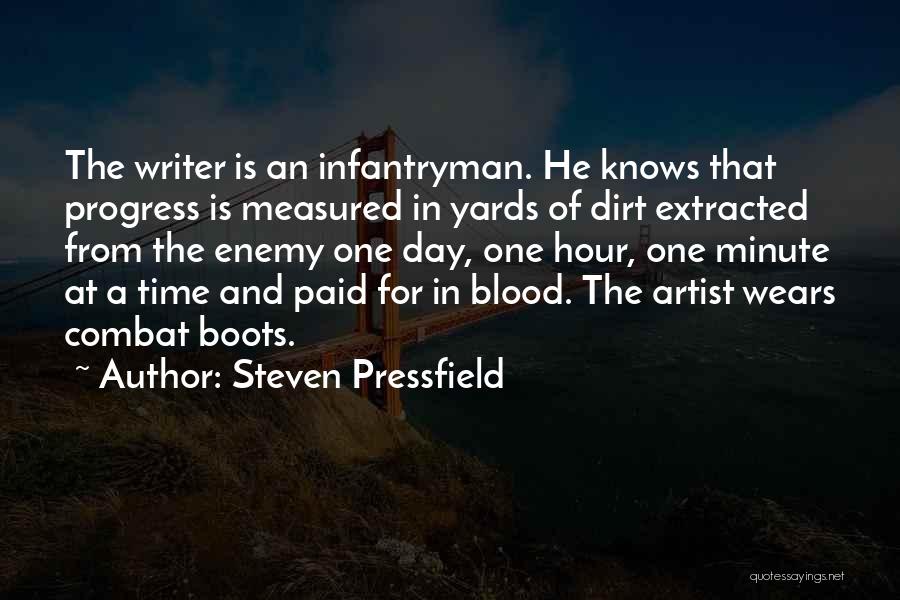 Enemy Of Progress Quotes By Steven Pressfield