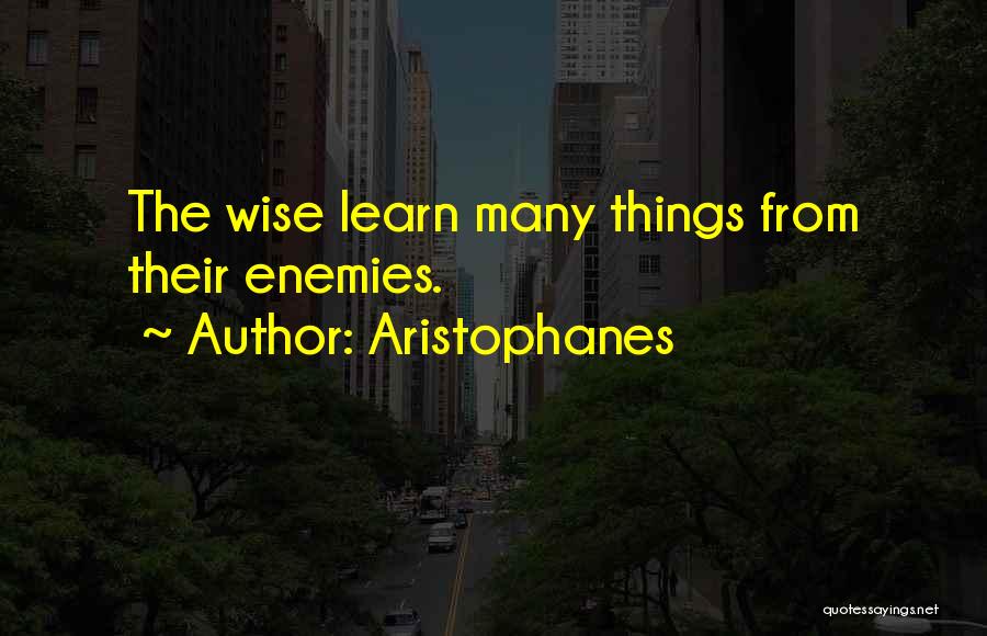 Enemy Quotes By Aristophanes