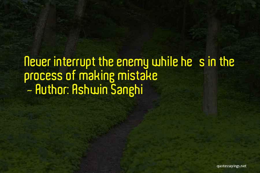 Enemy Quotes By Ashwin Sanghi